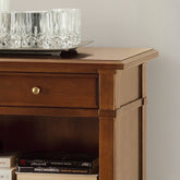 Dettaglio Libreria Classica Due Cassetti Due Ripiani In Ciliegio Arte Piombini 8847